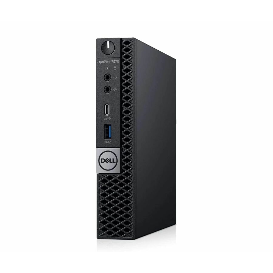 Joy Systems - Dell OptiPlex 7000 7070 Desktop Computer - Intel Core i7 9th Gen i7-9700T - 16 GB - 512 GB SSD - Micro PC - Refurbished