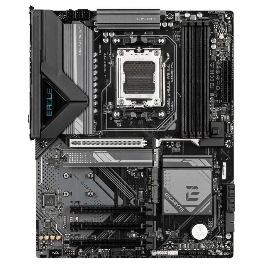 GIGABYTE Ultra Durable B650E EAGLE WF6E Gaming Desktop Motherboard - AMD B650 Chipset - Socket AM5 - ATX
