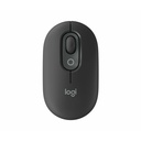 Logitech POP Mouse, Compact and Portable Wireless Bluetooth Mouse With Programmable Buttons and Quiet Clicks, Graphite