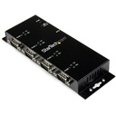 StarTech USB to Serial Adapter Hub - 4 Port - Industrial - Wall Mount - Din Rail - COM Port Retention - FTDI USB Serial, TAA