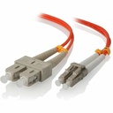 ALOGIC 5m (16.40ft) LC-SC Multi Mode Duplex LSZH Fibre Cable 62.5/125 OM1