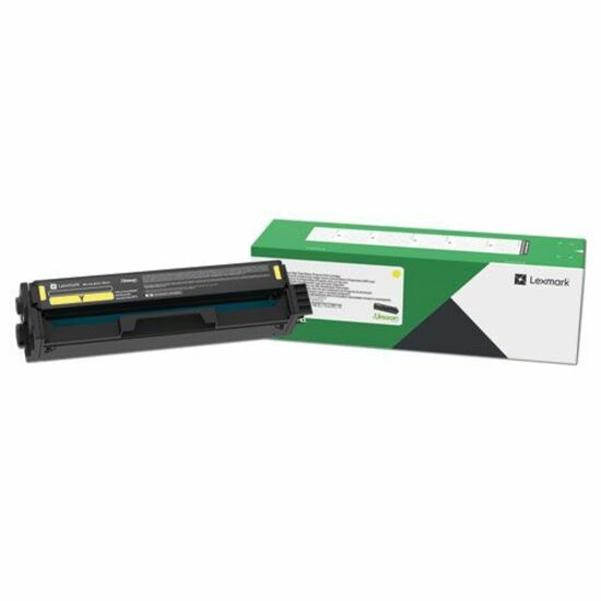Lexmark Unison Original High Yield Laser Toner Cartridge - Yellow Pack