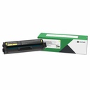 Lexmark Unison Original High Yield Laser Toner Cartridge - Yellow Pack