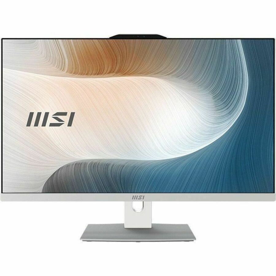 MSI Modern AM272P 1M Modern AM272P 1M-823US All-in-One Computer - Intel Core 5 120U - 16 GB - 1 TB PCI Express NVMe SSD - 27" Full HD - Desktop - White