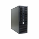Joy Systems - HP Business Desktop ProDesk 400 G3 Desktop Computer - Intel Core i5 6th Gen i5-6500 - 16 GB - 256 GB SSD - Small Form Factor - Refurbished