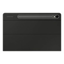 Samsung Book Cover Keyboard/Cover Case (Book Fold) Samsung Galaxy Tab S9, Galaxy Tab S9 FE Tablet - Black