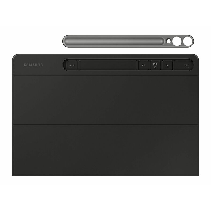 Samsung Keyboard/Cover Case (Book Fold) Samsung Galaxy Tab S10+, Galaxy Tab S9+, Galaxy Tab S9 FE+ Tablet - Black