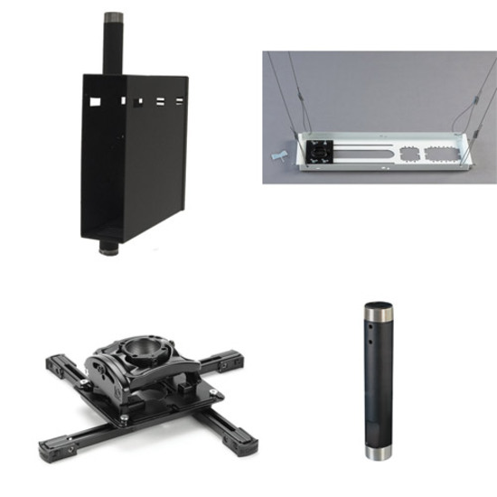 Chief KITQS012C Ceiling Mount for Projector - Black