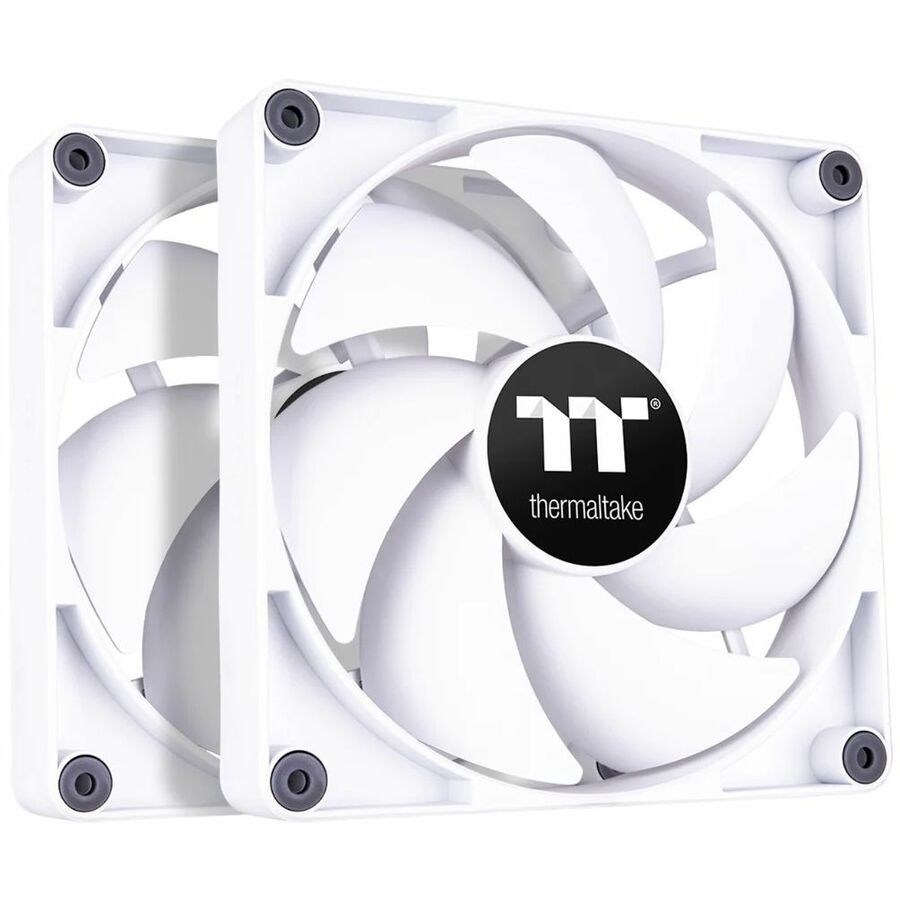 Thermaltake CT120 PC Cooling Fan White (2-Fan Pack) - 2 Pack