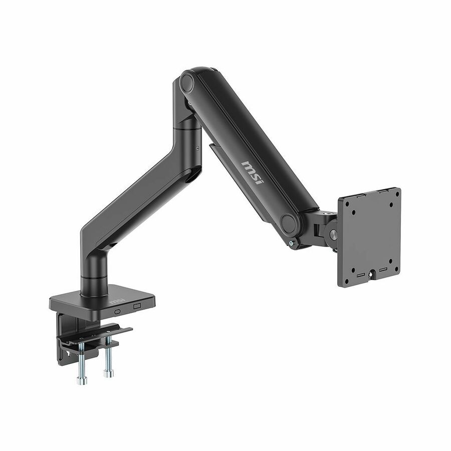 MSI Mounting Arm for Monitor, Flat Panel Display, Curved Screen Display - Matt Black