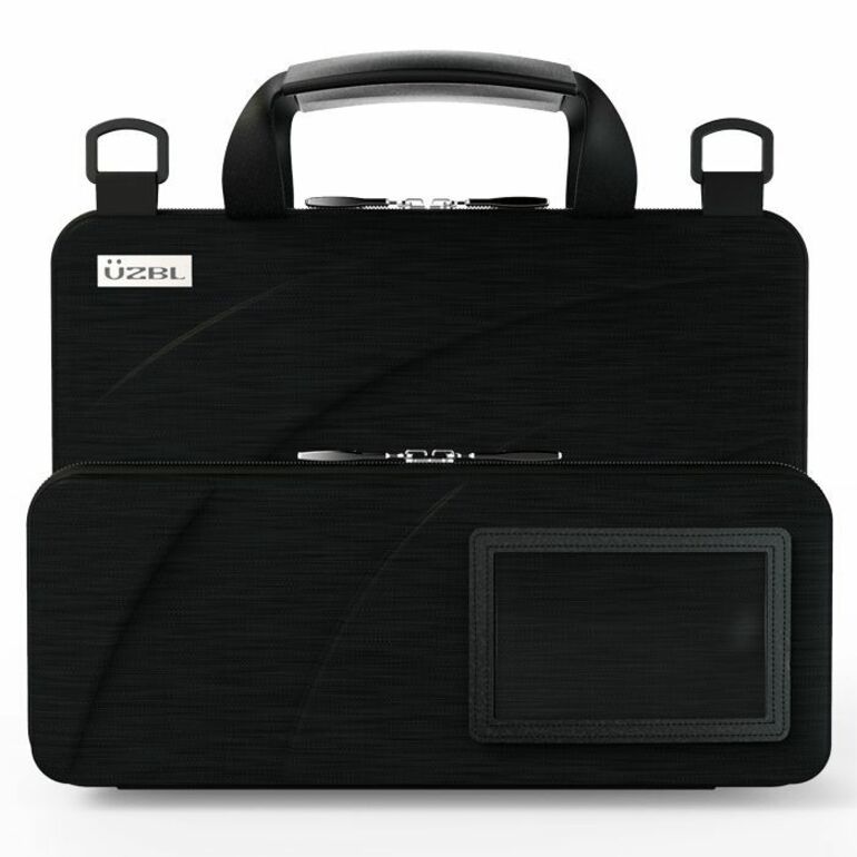 11.6" Always-on EVA Chromebook Case w/ Pouch & Shoulder Strap