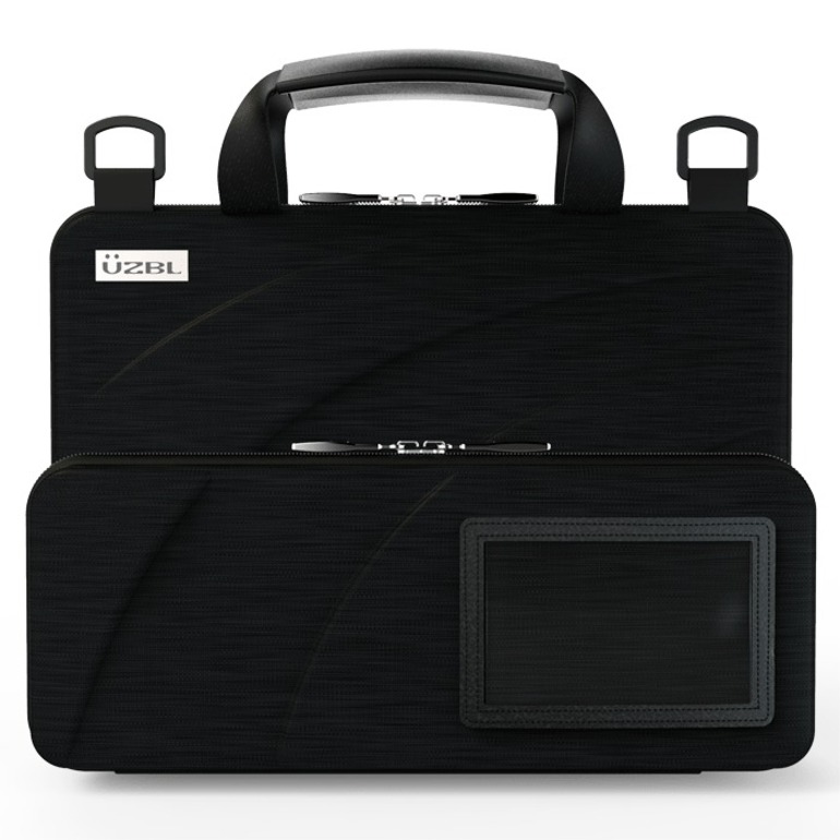 13-14" Always-on EVA Chromebook Case w/ Pouch & Shoulder Strap