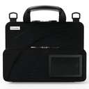 13-14" Always-on EVA Chromebook Case w/ Pouch & Shoulder Strap