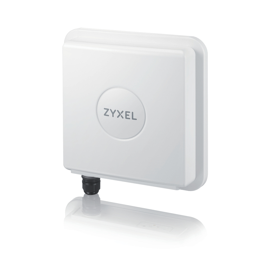 Zyxel 4G LTE-A Cat.6 Router with PoE | Nebula Cloud Management | LTE7461N |Outdoor Design for Reliable Connection | Heavy Duty IP68 Enclsoure | 300MBPS | Remote Management | Easy Installation