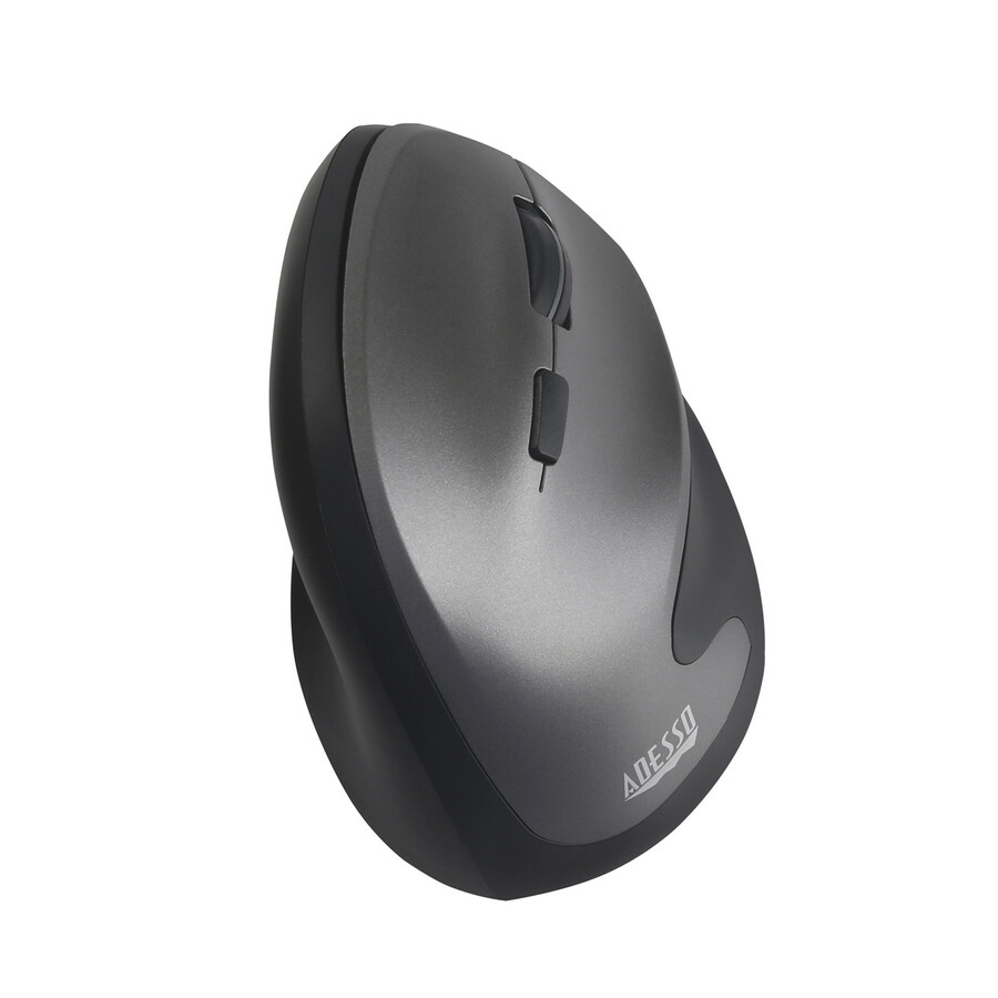 Adesso Antimicrobial Wireless Vertical Ergonomic Mouse