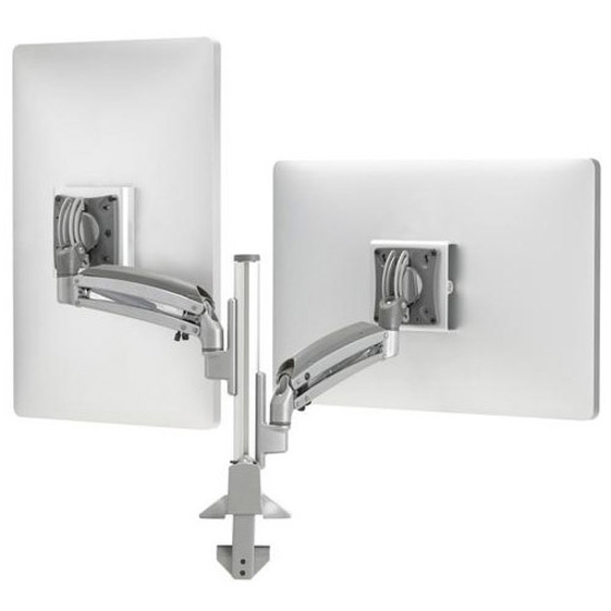 Chief KONTOUR K1C210SXF1 Desk Mount for Flat Panel Display - Silver