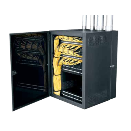 Middle Atlantic Cablesafe CWR-18-26VD Rack Cabinet With Vented Front Door and 6 D-Rings
