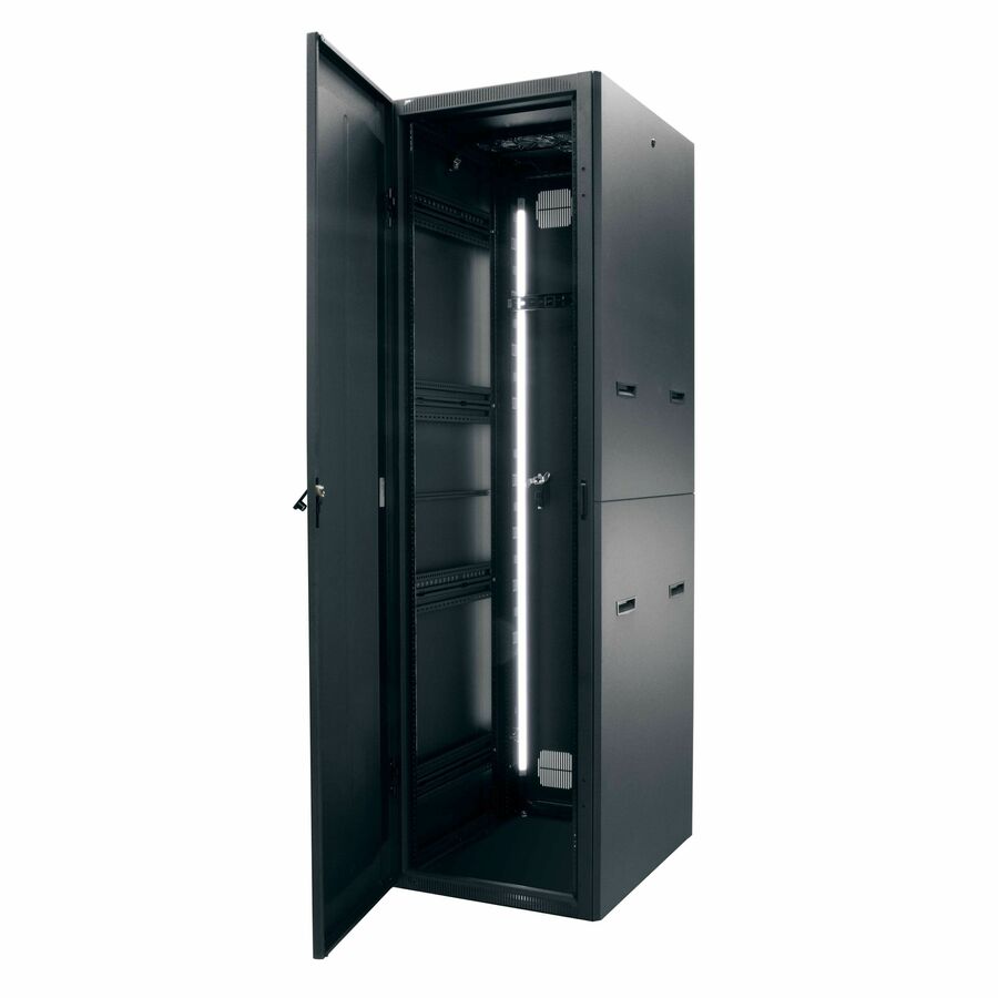 Middle Atlantic BGR 45RU Pre-Configured AV Rack with Rear Door - 3000 lb Weight Capacity - 32in Depth