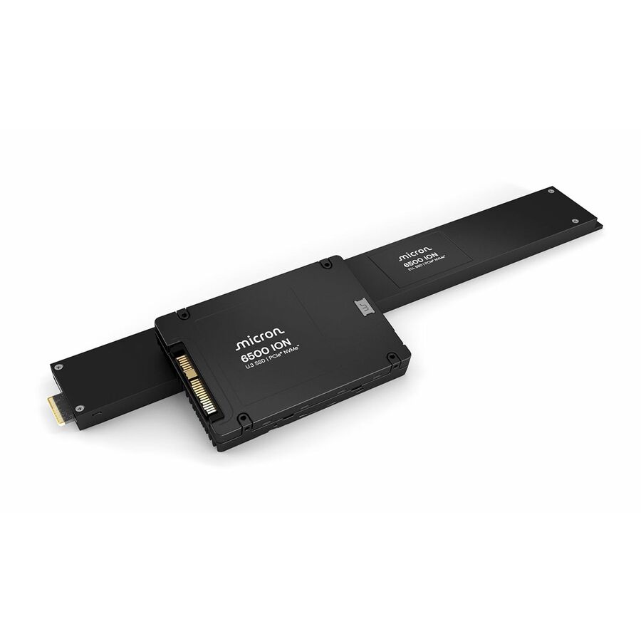 Micron 6550 ION 30.70 TB Solid State Drive - E3.S Internal - PCI Express NVMe (PCI Express NVMe 5.0)