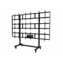 Peerless-AV® SmartMount® Portable Video Wall Cart 2x2, 3x2 or 3x3 Configuration for 46" to 55" Displays