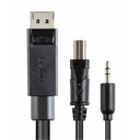 Belkin Modular DP Single Head Console Cable 10'