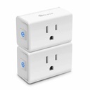 TP-Link Kasa Smart EP10P2 - Kasa Smart Plug Ultra Mini 15A - 2-Pack