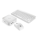 HP Chromebox CB1-010 Desktop Computer - Intel Celeron 2955U - 2 GB - 16 GB M.2 SSD - Mini PC - Snow White