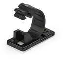 StarTech 100 Self Adhesive Cable Management Clips, Ethernet/Network Cable/Office Desk Cord Organizer, Sticky Wire Holder/Clamp, TAA