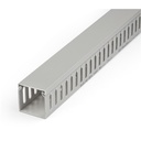 StarTech Cable Management Raceway with Cover 2"(50mm)W x 2"(50mm)H, 6.5ft(2m) length, 3/8"(8mm) Slots, Wall Wire Duct, UL Listed, TAA