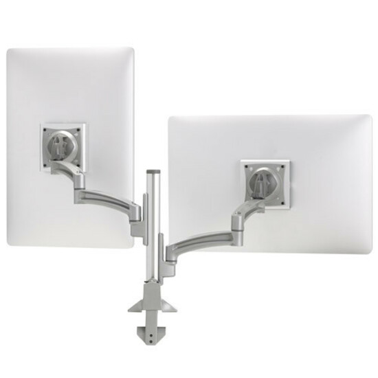 Chief KONTOUR K2C220SXF1 Desk Mount for Flat Panel Display - Silver