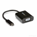 StarTech USB-C to VGA Adapter - Thunderbolt 3 Compatible - USB C Adapter - USB Type C to VGA Dongle Converter