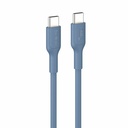 Belkin BoostCharge USB-C to USB-C Cable 60W, 3.3ft/1m, Blue