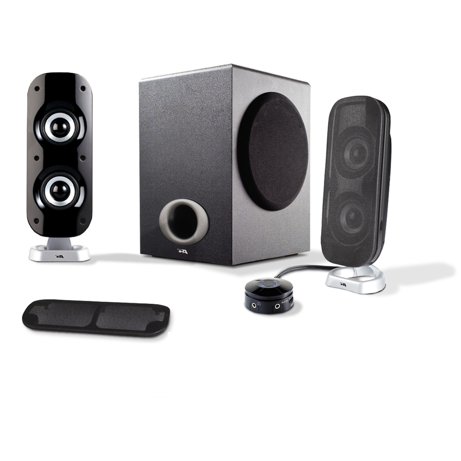 Cyber Acoustics CA-3810 2.1 Speaker System - 40 W RMS