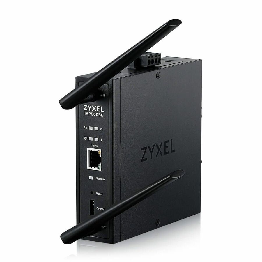 Industrial BE5100 WiFi 7 Access Point for tough enviornments with DC power and DIN Mounting (TAA Compliant)