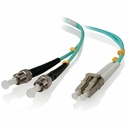 ALOGIC 10m(32.80ft) LC-ST 10G Multi Mode Duplex LSZH Fibre Cable 50/125 OM3