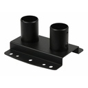 Peerless-AV® Modular Dual Pole Ceiling / Floor Plate For wood or concrete ceilings or floors