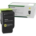 Lexmark Unison Original High Yield Laser Toner Cartridge - Yellow - 1 Each