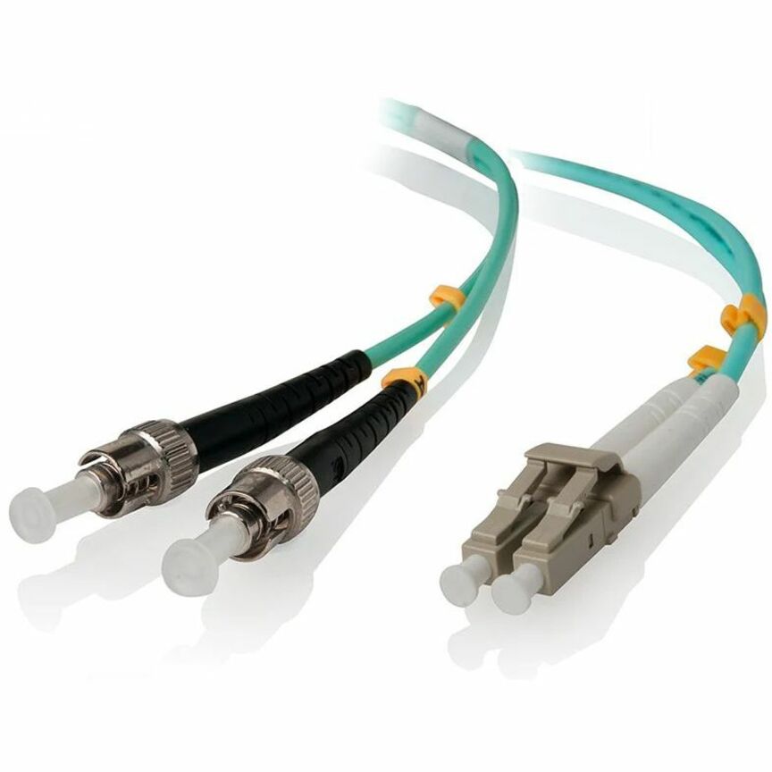ALOGIC 3m (9.84ft) LC-ST 10G Multi Mode Duplex LSZH Fibre Cable 50/125 OM3