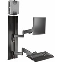 Chief All-In-One 10-30" Monitor Arm Workstations for LCD Displays - Black