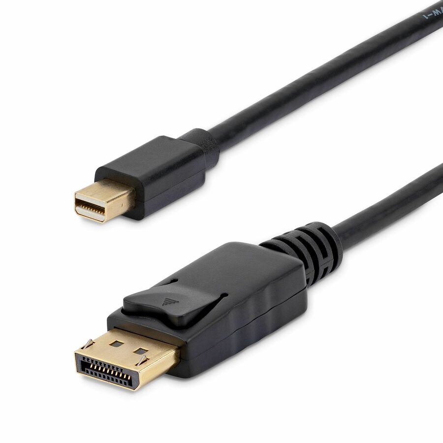 StarTech 6ft Mini DisplayPort to DisplayPort 1.2 Cable, 10 Pack, 4K x 2K mDP to DisplayPort Adapter Cable, Mini DP to DP Cord
