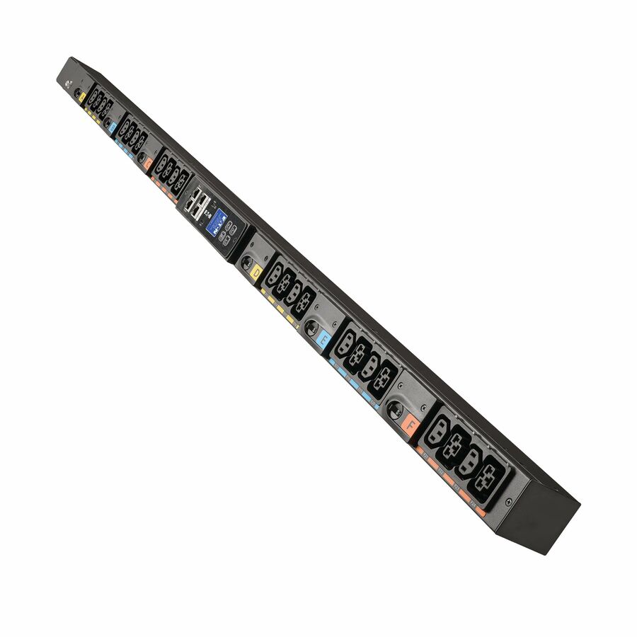 Eaton Metered Outlet Rack PDU G4, 0U, 32U, universal Input, 5-23kW, 15-55A, 200-415V, 24 Outlets (12) C13 (12) C19