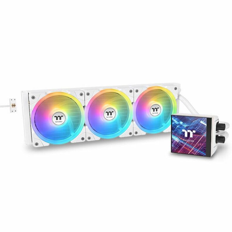 Thermaltake MAGFloe 360 Ultra ARGB Sync AIO Liquid Cooler - Snow Edition - 1 Pack