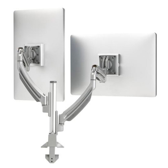 Chief KONTOUR K1C220SXF1 Desk Mount for Flat Panel Display - Silver