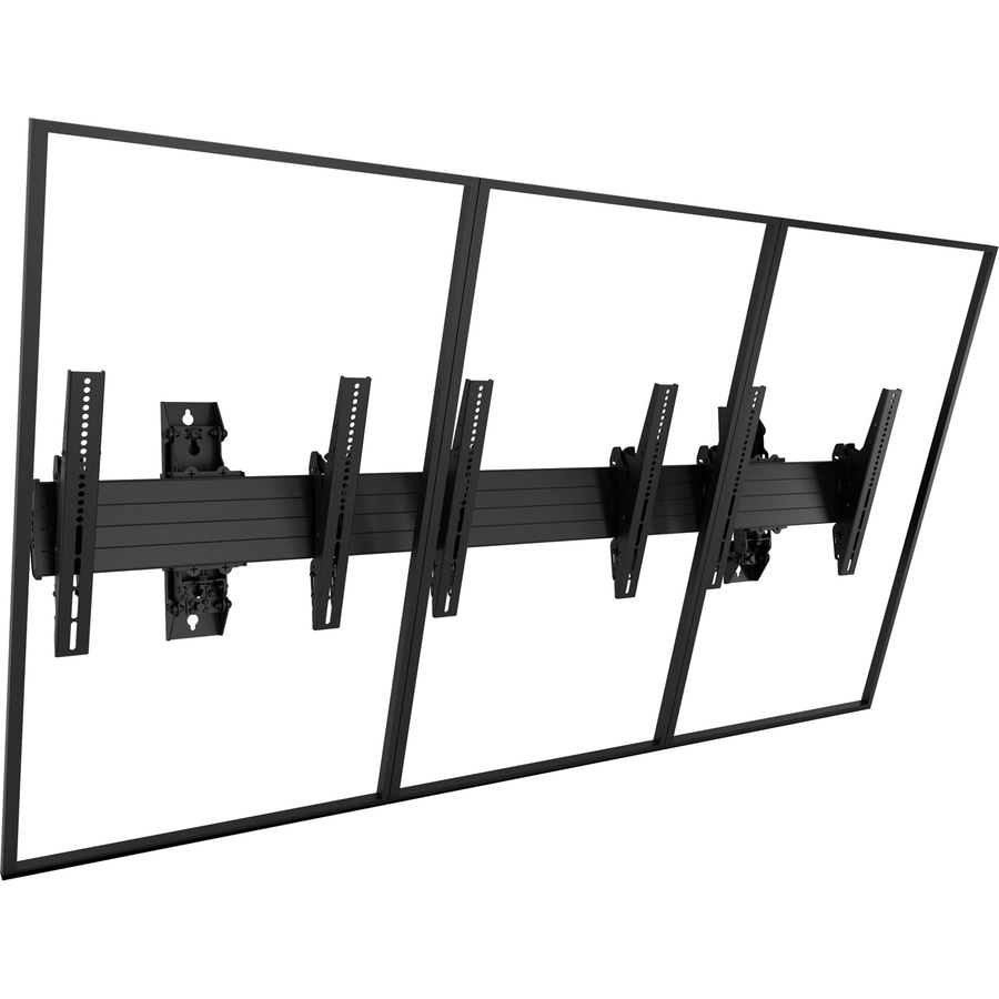 Chief Fusion LWM3X1UP Wall Mount for Menu Board - Black