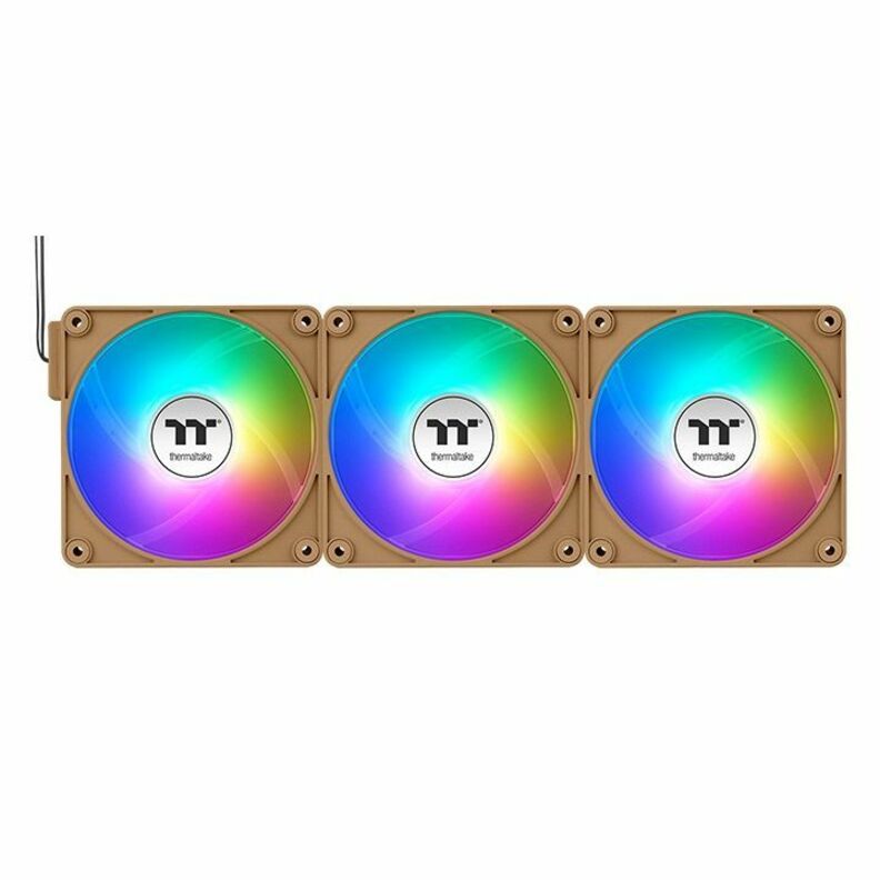 Thermaltake CT120 EX Reverse ARGB Sync PC Cooling Fan Gravel Sand (3-Fan Pack) - 3 Pack