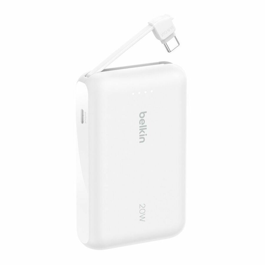 Belkin BoostCharge Power Bank 10K with Integrated Cable