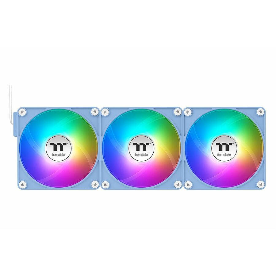 Thermaltake CT120 EX ARGB Sync PC Cooling Fan Hydrangea Blue (3-Fan Pack) - 3 Pack