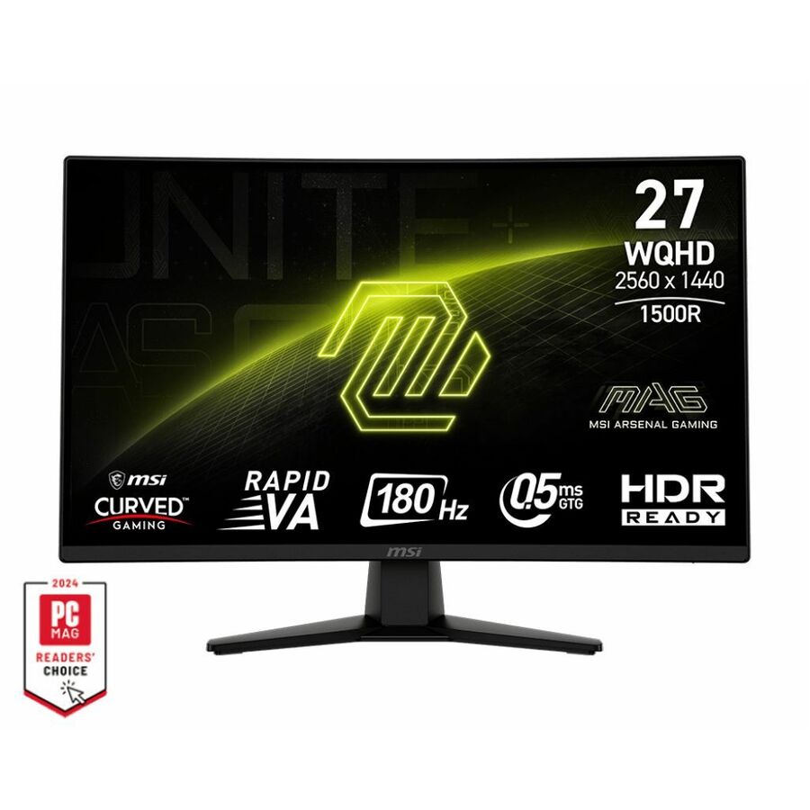 MSI MAG 274CQF 27 inch Curved 2K resolution Gaming Display monitor 180Hz