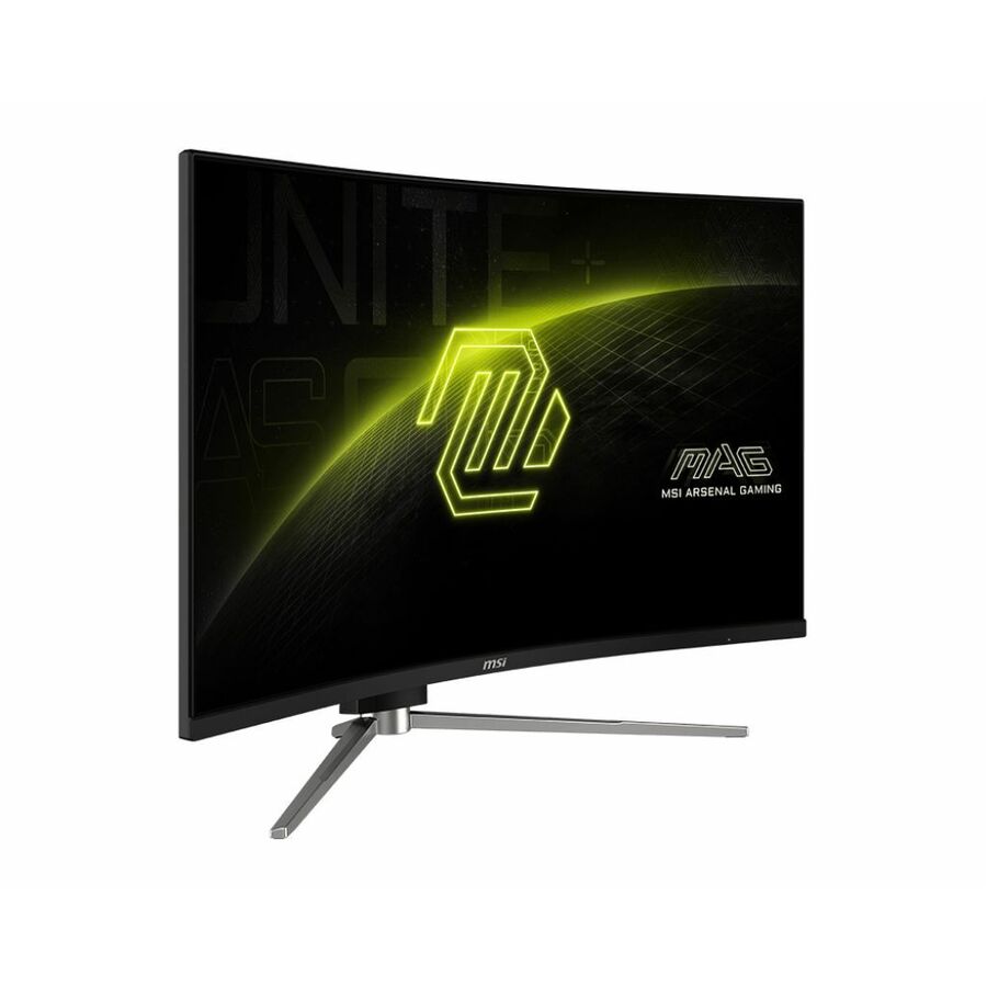 MSI 325CQRXF E2 32" Class WQHD Curved Screen Gaming LED Monitor - 16:9 - Metallic Black