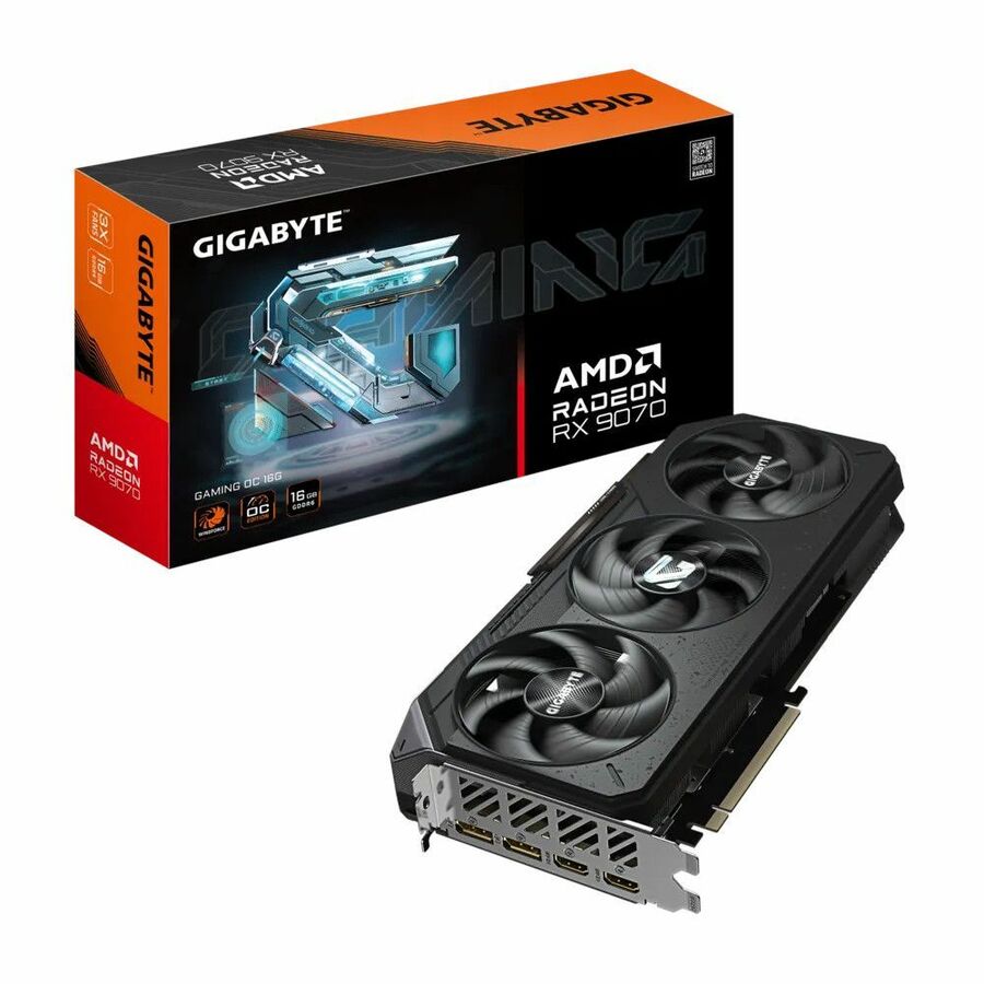 GIGABYTE AMD Radeon RX 9070 Graphic Card - 16 GB GDDR6
